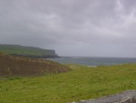 View from Doolin looking towards the Cliff the Moher.
