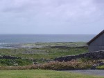 Walking just above the town of Kilronan, Inishmore.