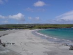 A rarity in the west of Ireland... a white sand beach.