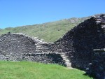 The construction is called 'corbelling".