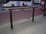 A shelf for Porters to rest their load.