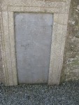 Athur Guinness' gravestone.