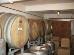 Glacier Brewhouse has everything aging in barrels.