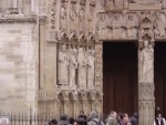 St. Denis holding his head at Notre Dame.