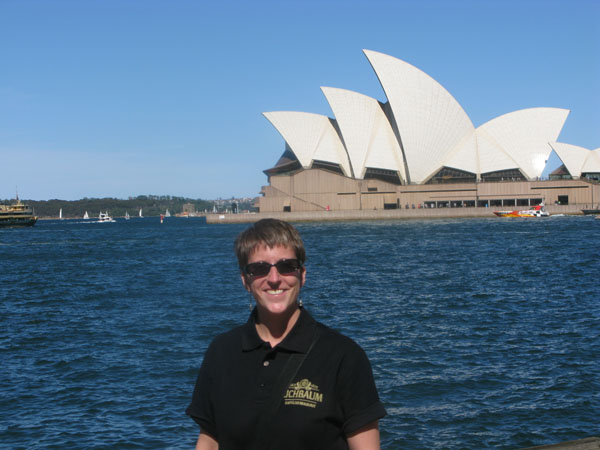 Merideth and Sydneys most famous landmark