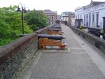 Part of the Derry city walls.