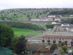 The Bogside from the Derry walls.
