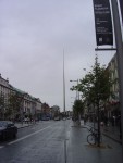 Looking down O'Connell Street.