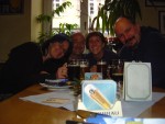 Celebrating brewery #300 with our good friends Ute and Wolfgang.