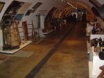 The cellar where you get to taste the Fullers beer. During WWII, this was used as a bomb shelter.