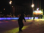 Chris ice skating