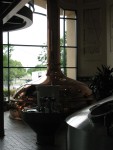 Kettle in the big brewhouse