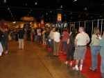 The line started early for New Glarus